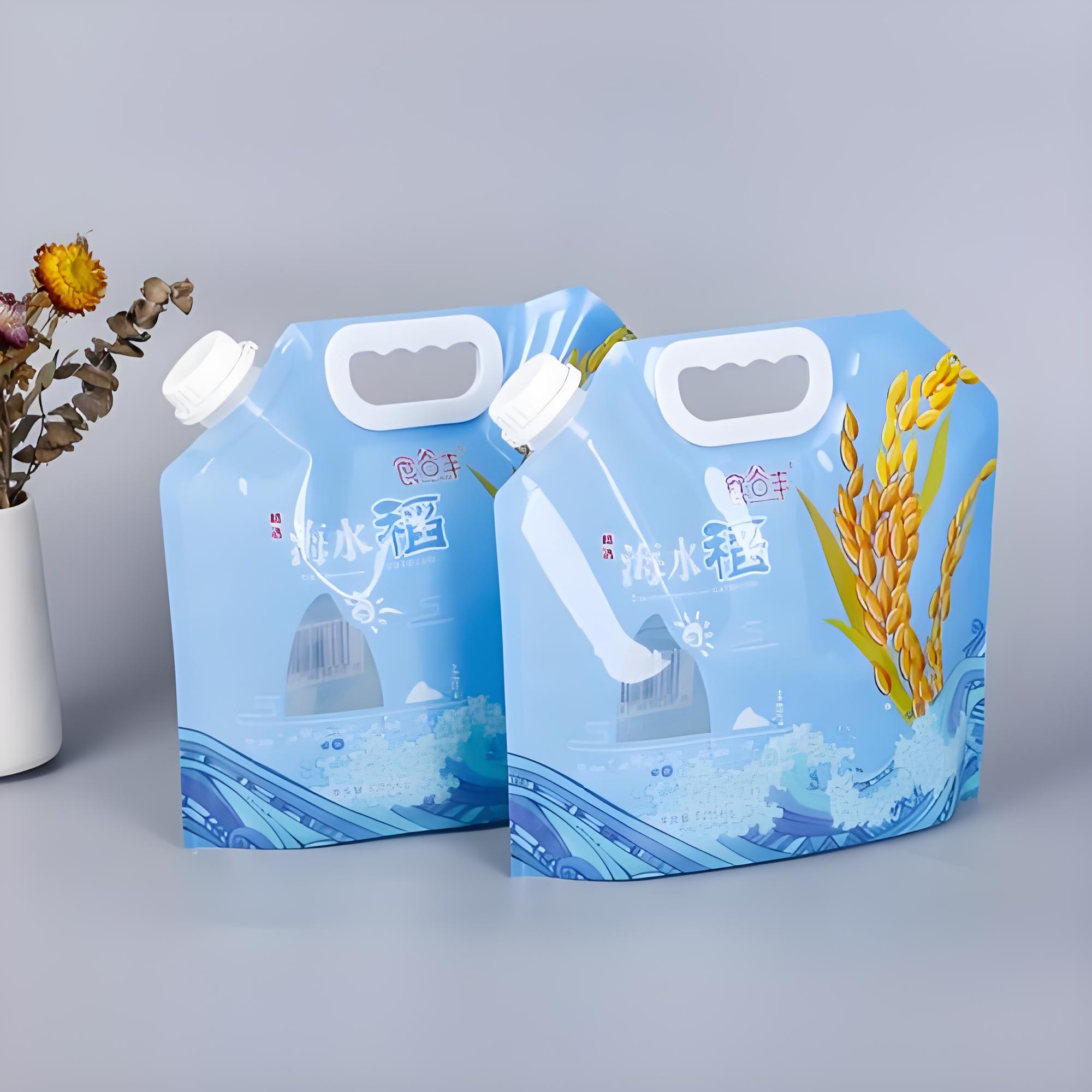 内江市吸嘴袋八边封袋 - 厂家